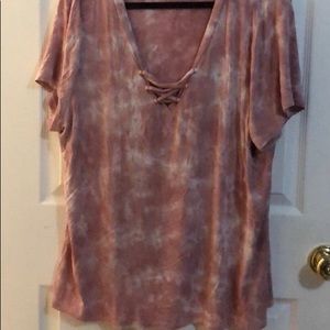 Plus Size AEO Soft & Sexy Tie Dye Tee